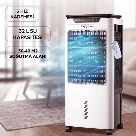 KİNG KPS6102 Furioso Portatif Hava Soğutucu