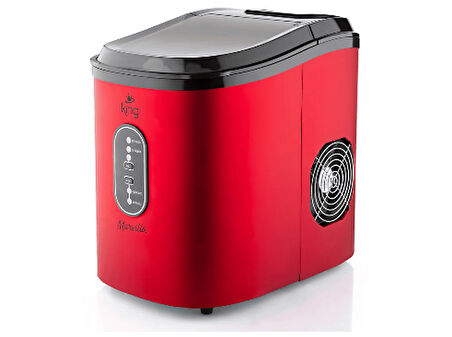 KING KBM8005 Marvilla Buz Yapma Makinesi Kırmızı