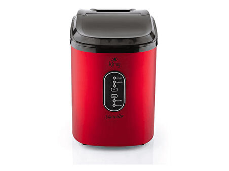 KING KBM8005 Marvilla Buz Yapma Makinesi Kırmızı