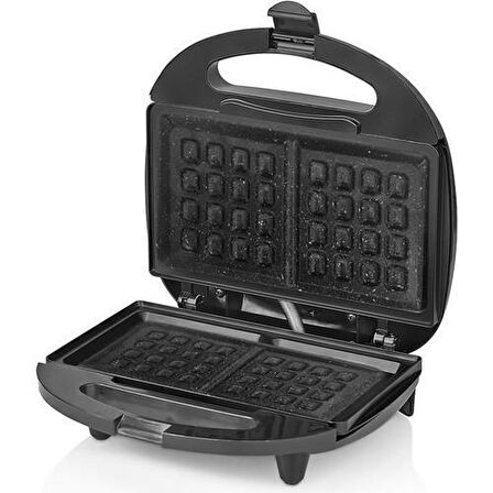 King KWM646 Matilda Waffle Makinesi Inox