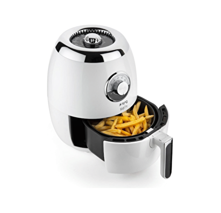 King KYF25 3.5 lt Yağsız Airfryer Beyaz