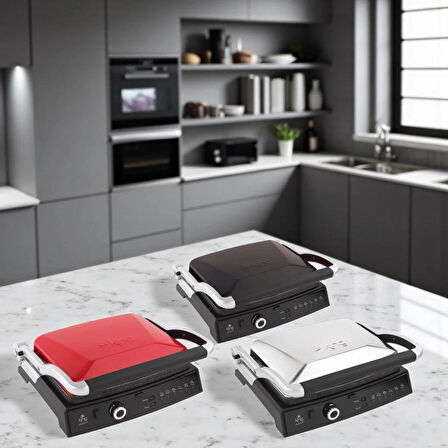 K462S Grİll Master Siyah Izgara Ve Tost Makinesi