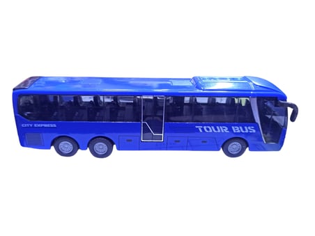 15 cm Çek Bırak Oyuncak Otobüs – Eğlenceli Sürtmeli Erkek Çocuk Oyuncak Araç