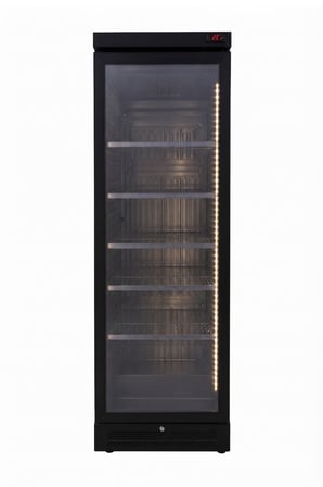 GC 375 DTKB Siyah Premium Dikey Şişe Soğutucu