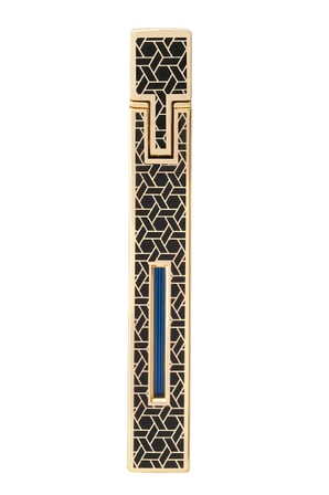 Colibri Continental Soft Flame Gold Desenli Çakmak TR9928