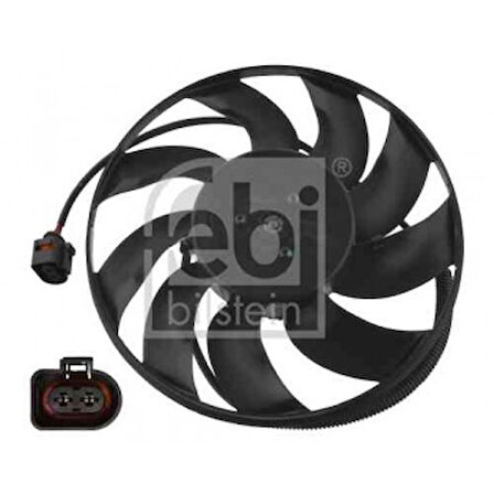 Vag Fan Motoru (kucuk Olan 300w 290mm) Transporter T5 1.9 Axa Axb Axc 03>09 - Febi 40637