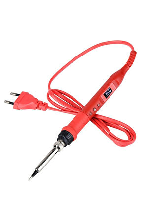 Tussle JCD 908U 80 Watt Dijital Göstergeli Ayarlı Kalem Havya Anında Isınma 80w