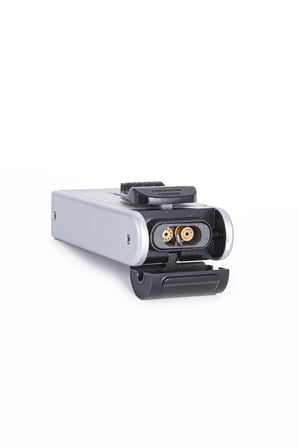Çift Torch Pürmüz Gümüş Metal Puro Çakmağı - TR7921