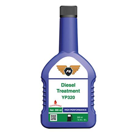 F6 Dizel Yakıt Katkısı 300 ML Diesel Treatment