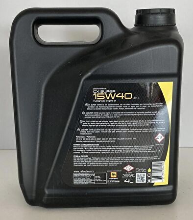 Rafinol CX Super 15W-40 Motor Yağı 4 Litre (Üretim Yılı - 2022)