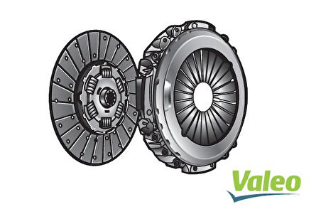 Mercedes Truck Debriyaj Baskı+dısk Mercedes Benz Axor 2523 2528 (om906 395mm) - Valeo 805299