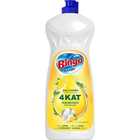 Bingo Akıllı Kapsül Pro Bulaşık Makinesi Deterjanı+Bingo Dinamik Parlatıcı Makine Parlatıcı 400 ml+Bingo Sıvı Bulaşık Deterjanı 1500 ml Limon