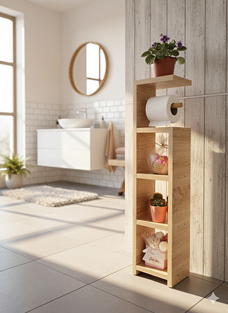 Raflı Peçetelik & Dekoratif Havluluk