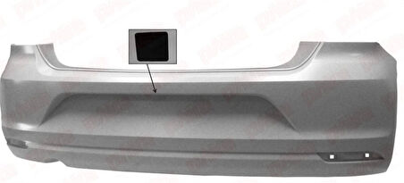 Vag Arka Tampon Sol Egzoz Cikis Astarlı Polo 14> - Eurostamp 153.28.9621