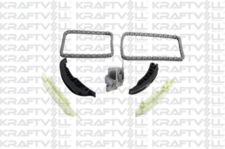 Bmw Eksantrık Zincir Seti Alt Ust (2 Zincir+4xkizak+gerici) Bmw M47 D20 M57 D25 D30 E46 E60 E65 E87 E90 - Kraftvoll 12100131