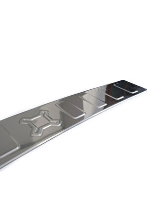 Jeep Renegade Uyumlu  Krom Arka Tampon Eşiği 2014 Üzeri Paslanmaz Çelik