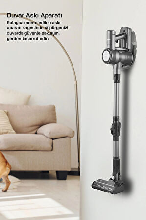 SİNBO SVC-8632 ELEKTRİKLİ SÜPÜRGE-GRİ