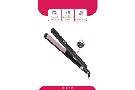 SHD-1708 Ultrasmooth Dijital Saç Düzleştirici