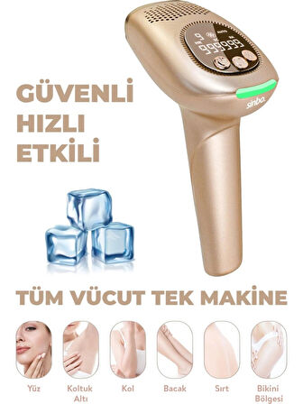 SİNBO SEL-6044  999.999 Atım IPL Cihazı Gold