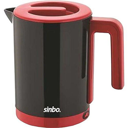 Sinbo 7388 gizli rezistanslı kettle (6 ADET ) 1 Lt Su Isıtıcı Kettle Siyah 1000 watt