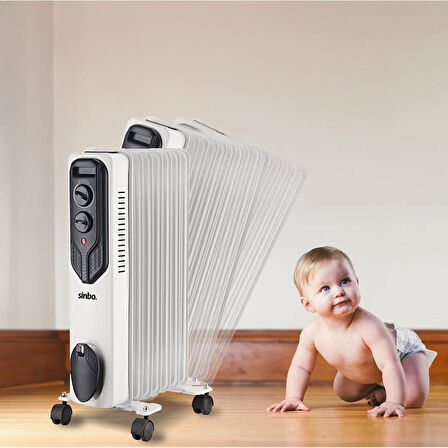 Sinbo Sfh-6938 7 Dilim Yağlı Radyatör 1500 W