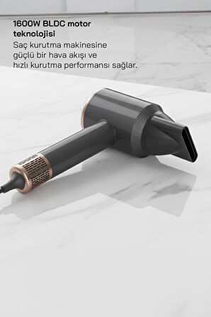 Sinbo SHD-1727 BLDC Saç Kurutma Makinesi - Gri