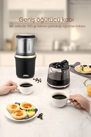 Sinbo SCM-2982 Kahve Ve Baharat Öğütücü