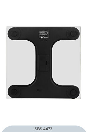Sinbo SBS-4473 Bluetooth Dijital Yağ Su Kas Vücut Kitle Endeksi Kilo Ölçer Tartı Baskül