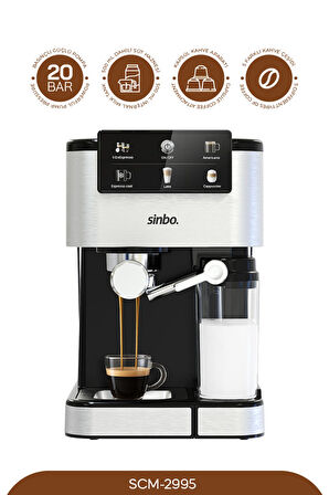 SİNBO SCM-2995 ESPRESSO KAHVE MAKİNASI 