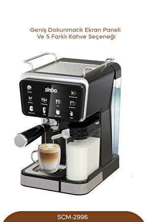 SİNBO SCM-2996 ESPRESSO KAHVE MAKİNASI 
