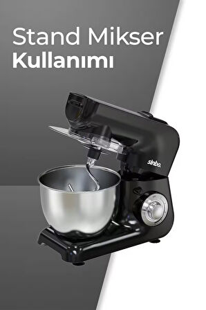  SMX-2775 Çok Amaçlı Mutfak Şefi ( Hamur - Kıyma - Blender Makinesi )