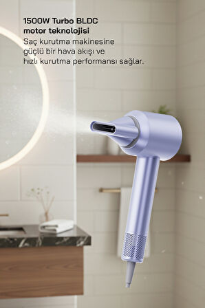 Sinbo SHD-1740 BLDC Saç Kurutma Makinesi - Şampanya Pembe