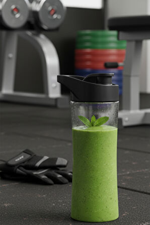 Sinbo SHB-7508 300W Smoothie Blender |Paslanmaz Çelik Bıçaklı, 570 ml Şişe