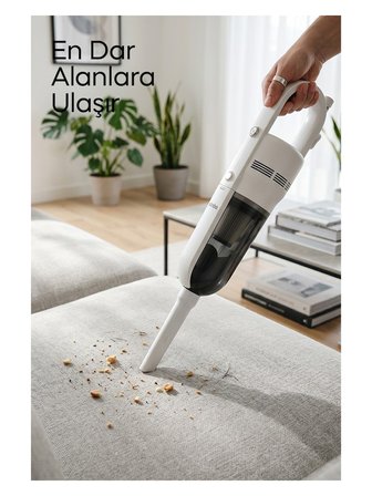 Sinbo SVC-8640 Dikey Elektrikli Süpürge Katlanır Borulu, El Süpürgesi, 800 ml Toz Hazneli 