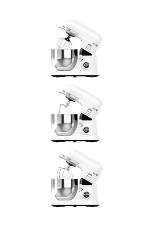 SMX-2773 / BEYAZ / Dijital Ekranlı Zaman Ayarlı Stand Mikser / 7.5 Litre / 1500W