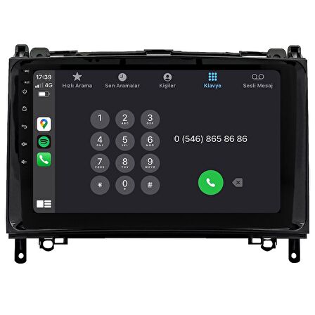 Mercedes A Serisi W169 Android Multimedya Sistemi (2006-2009) CRV-4340XAA