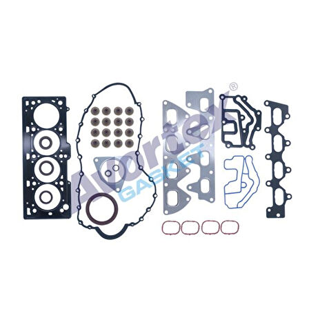 Renault Motor Full Takım Conta Skcli Viton Keceli Subap Lastıklı Megane Clio Laguna 1,4 1,6v / 1,6 16v (k4j - Avortex 590