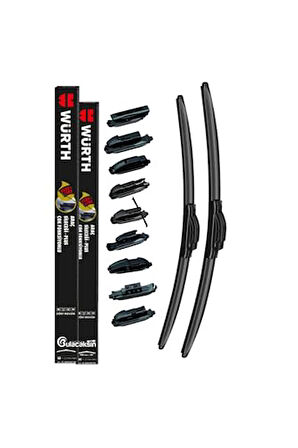 Würth Toyota Corolla Dört Mevsim Sileceği Plus 2'Li Takım 2006-2021 (650/350 Mm)