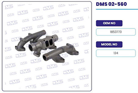Scanıa Truck Egzoz Manıfoldu Takım  Scanıa P G R T 124 - Demosan 02-560