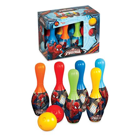 DEDE SPIDERMAN BOWLING SET 01599