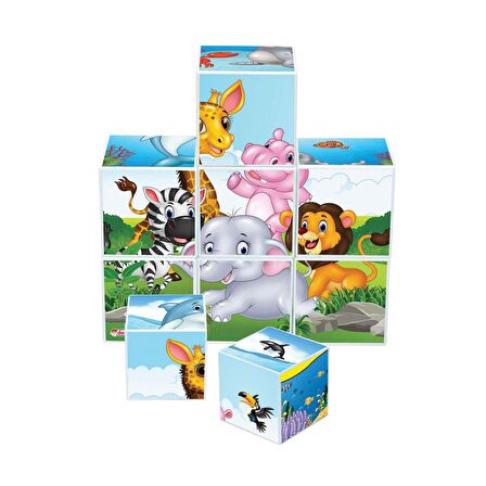 Fen Toys Yaşam 9 Parça Çocuk Puzzle