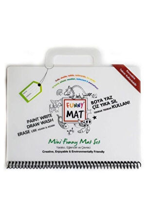 Akademi Çocuk Funny Mat - Mini Set (travel Set) 16x21cm
