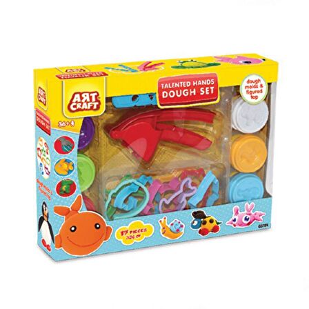 Dede Art Craft Yetenekli Eller Hamur Set