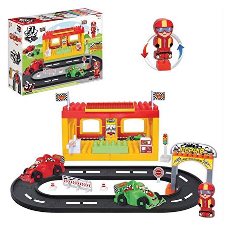 Eğitici Lego Yarış İstasyonu 46 Parça Oyuncak 03321