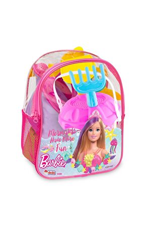 Dede Barbie Resimli Sırt Çantalı Plaj Set 03500