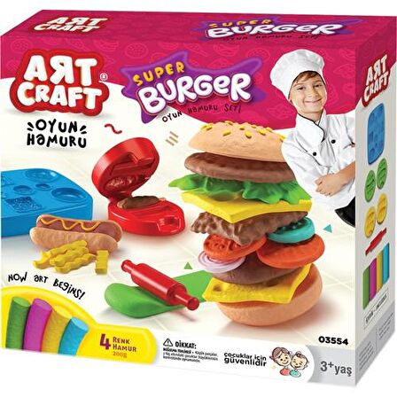 Art Craft Hamburger Hamur Set 200 gr 