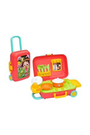 03724 Dede, Niloya Mutfak Set Bavulum