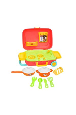 03724 Dede, Niloya Mutfak Set Bavulum