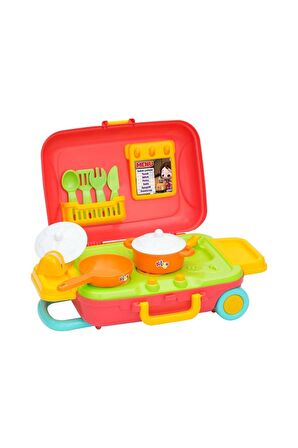 03724 Dede, Niloya Mutfak Set Bavulum