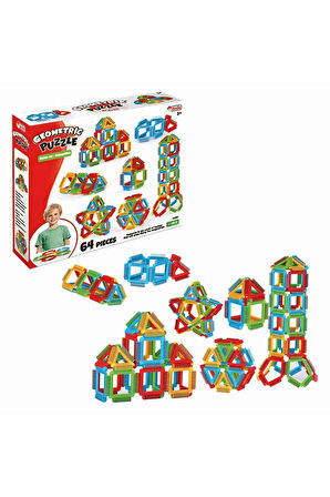 Geometrik Puzzle 64 Parça